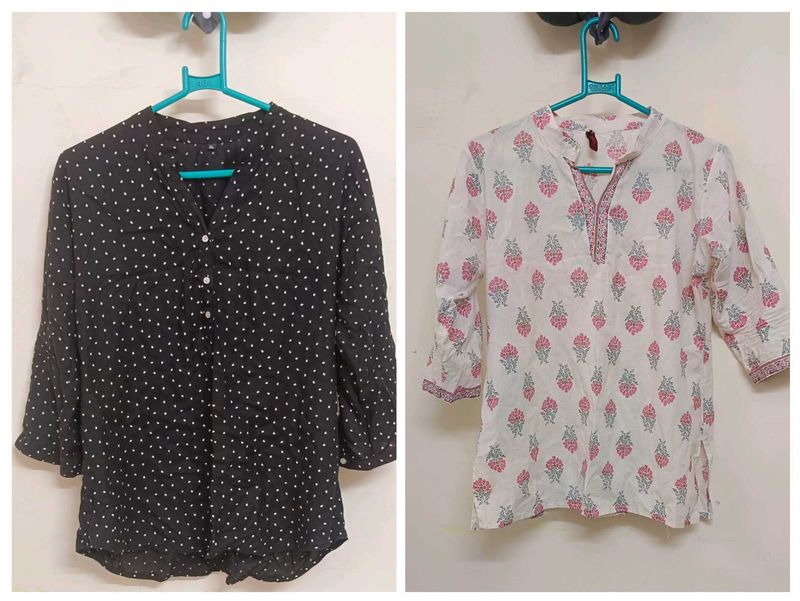 Combo Of Beautiful Ethenic Short Kurti For Women