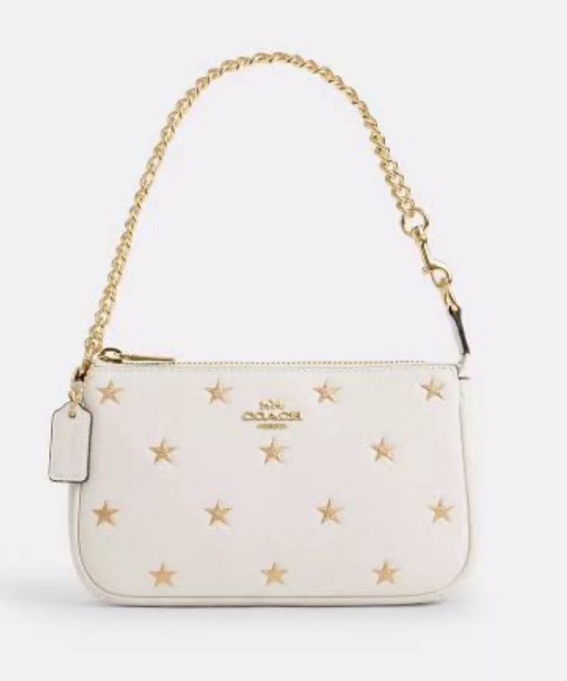 Coach Nolita Stars - White Shoulder Bag