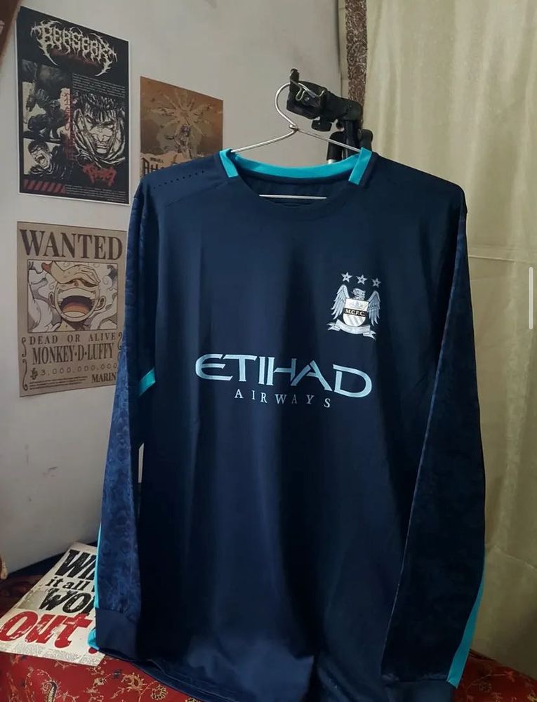 Manchester City full sleeve jersey