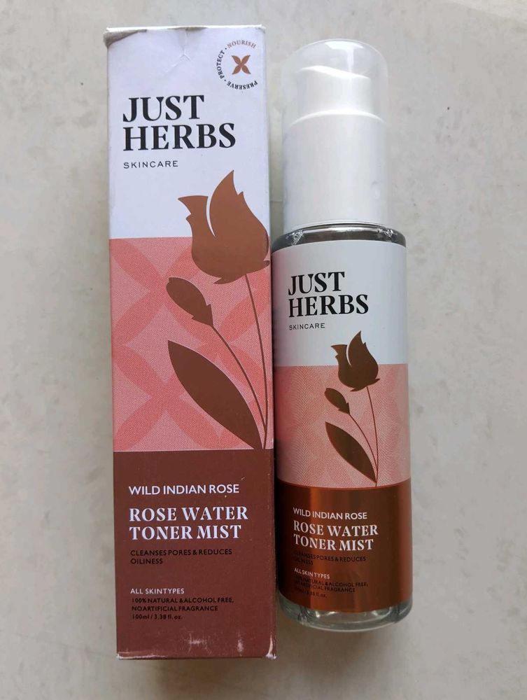 🆓Shipping!!🚚Rose Water Toner By Just Herbs