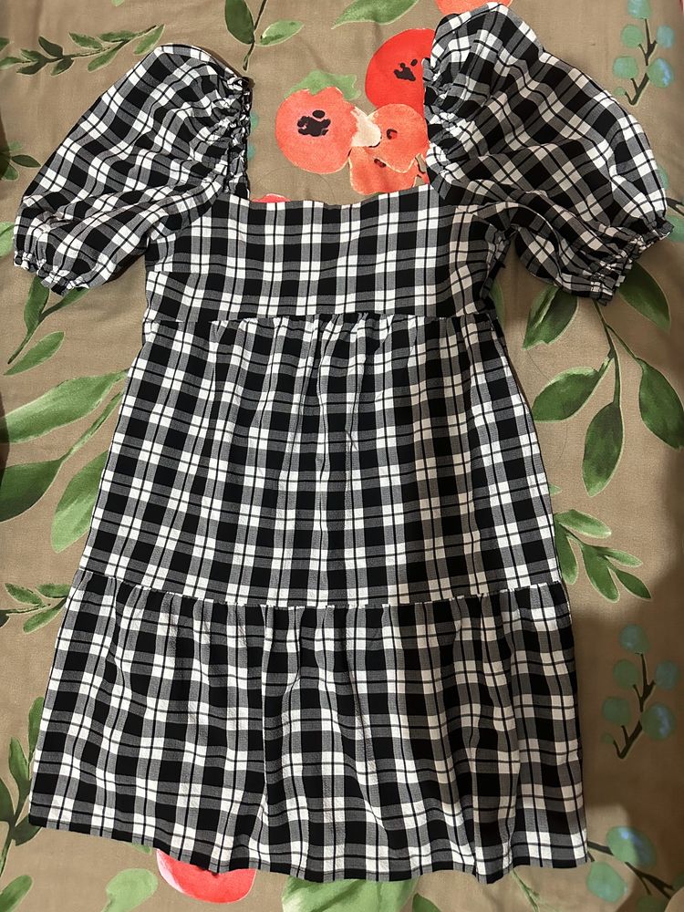 Mini Dress from H&amp;M with Square Neckline