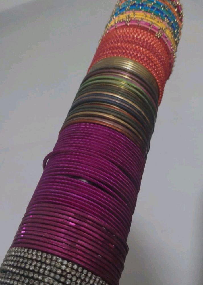 Multiple Metal Bangles
