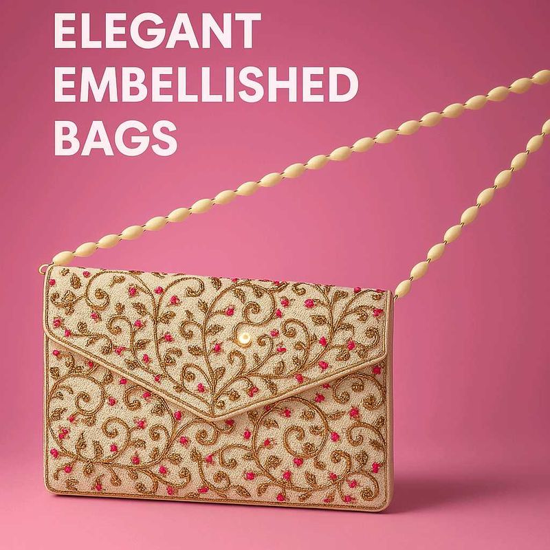 Elegant Embellished Clutch