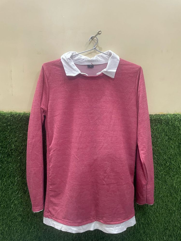 CASUAL T-SHIRT FOR MEN WITH COLLAR