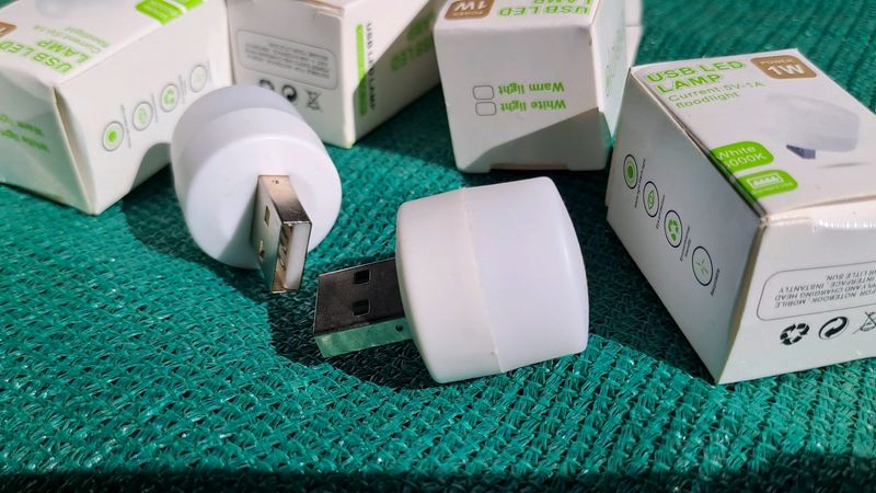 (3 Pic) Usb Led  Light Bulb Lamp