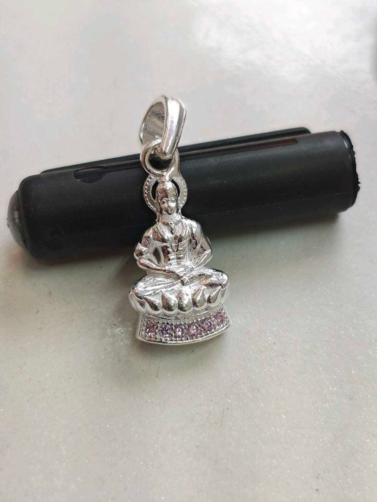 Pure Silver God Pendant