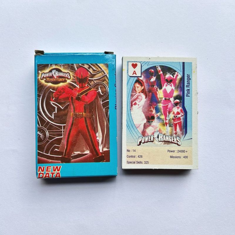 Power Rangers Trump Cards
