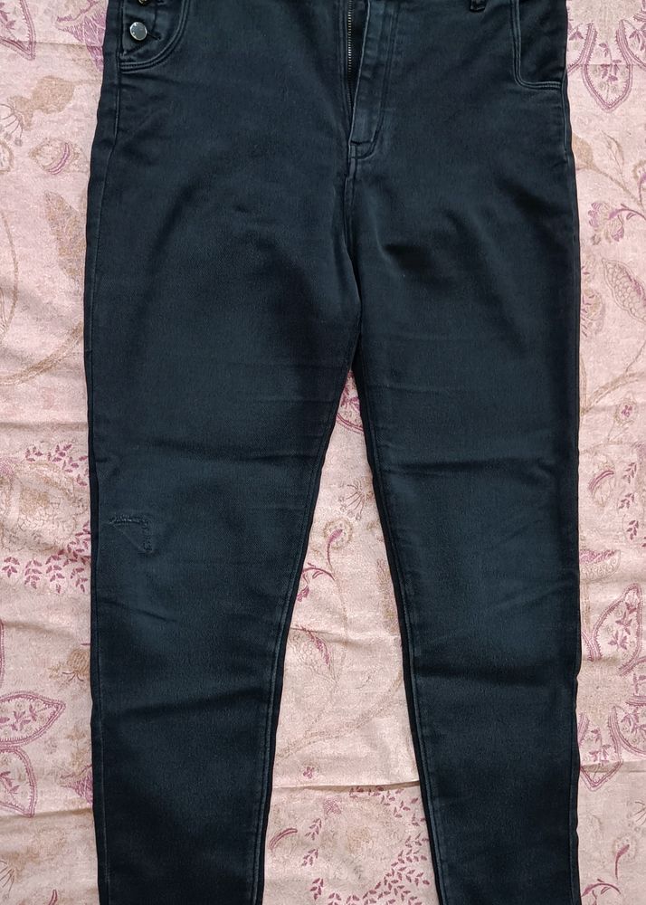 Black High Waisted Jeans
