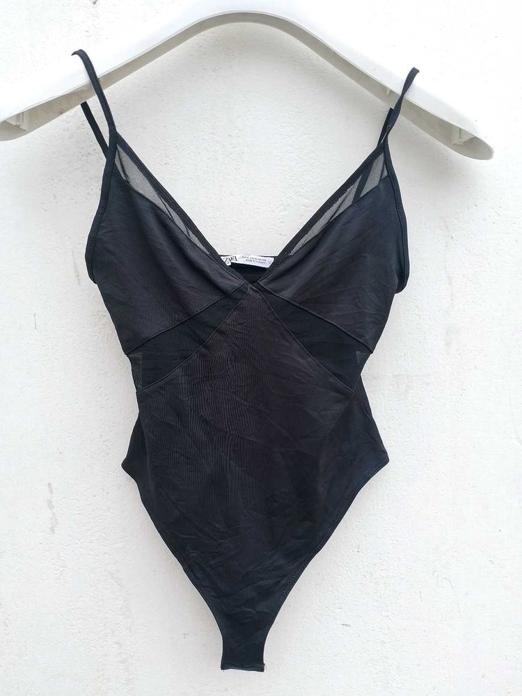 Black Zara Bodysuit.