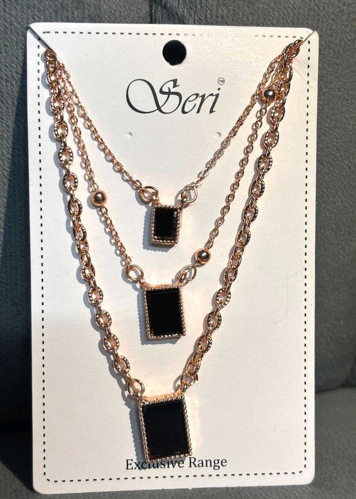 Rose Gold Layered Necklace