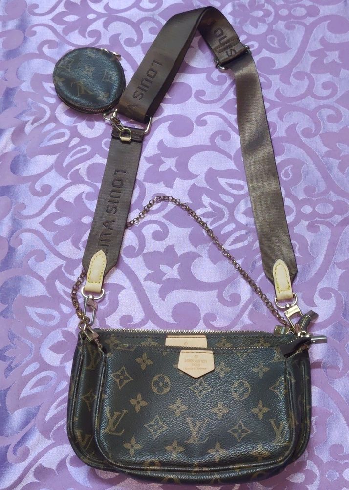 Brand New Louis Vuitton Multi Pouchette Sling Bag.