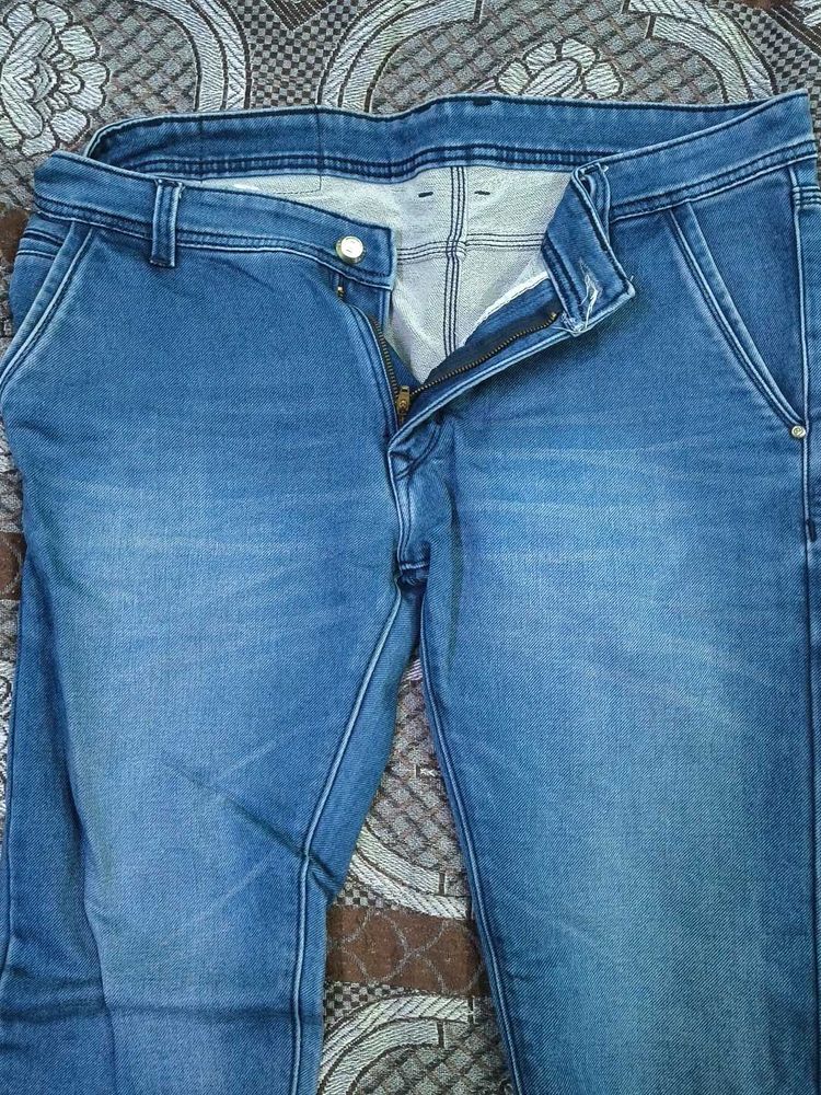 Men's Blue Denim Jeans