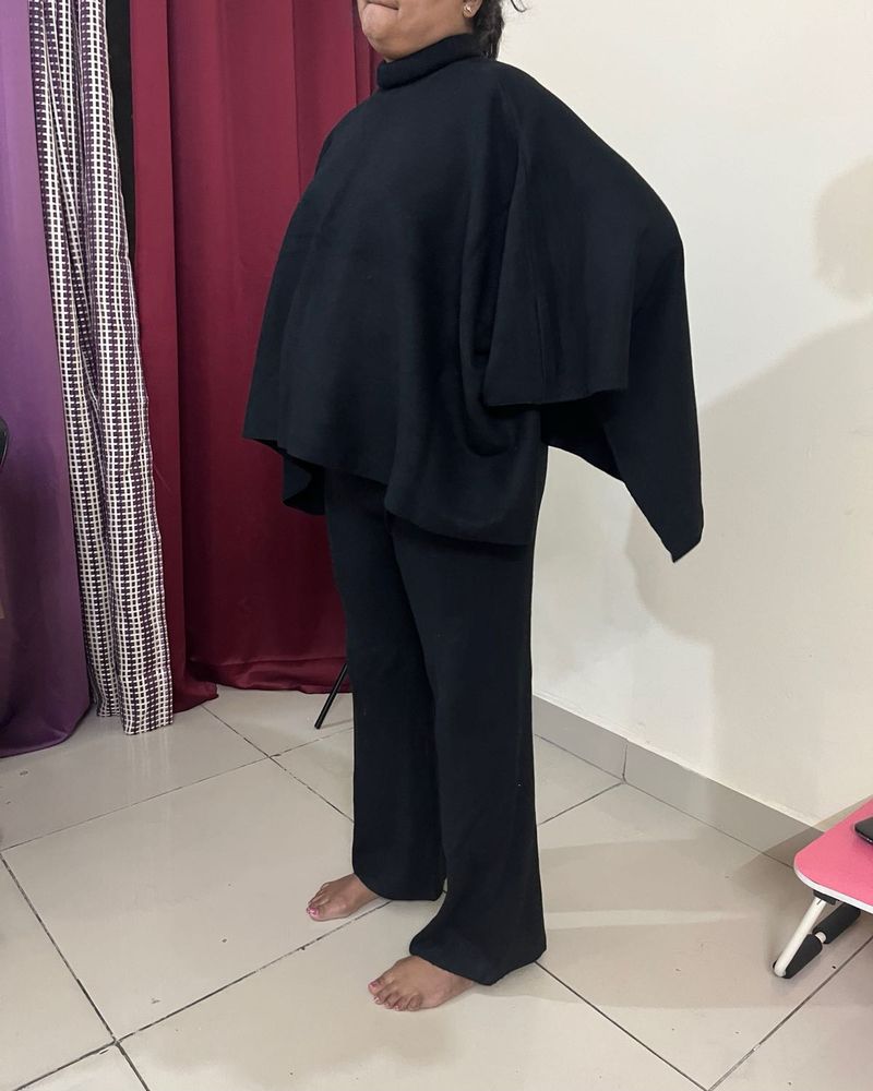 Stylish Winter Black Co-ord Set