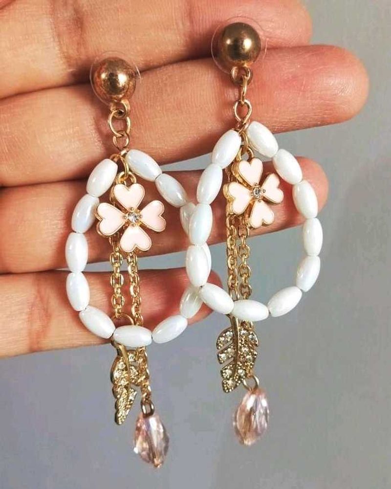 Flower Dangle Earrings