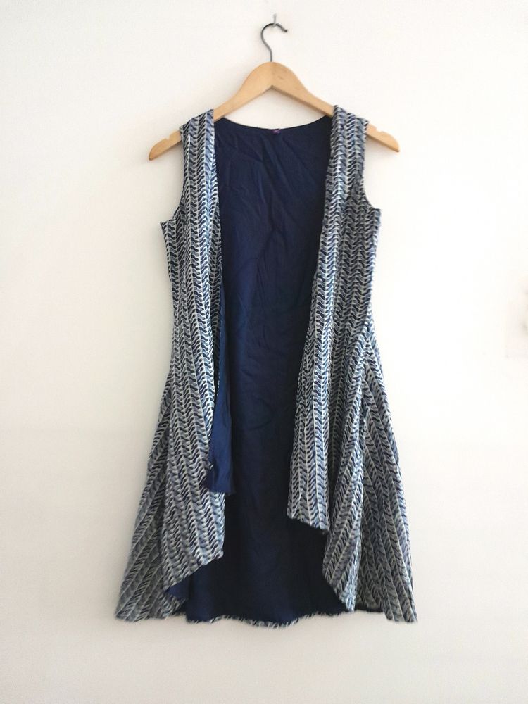 Navy Blue Casual Coat (Women&#39;s)