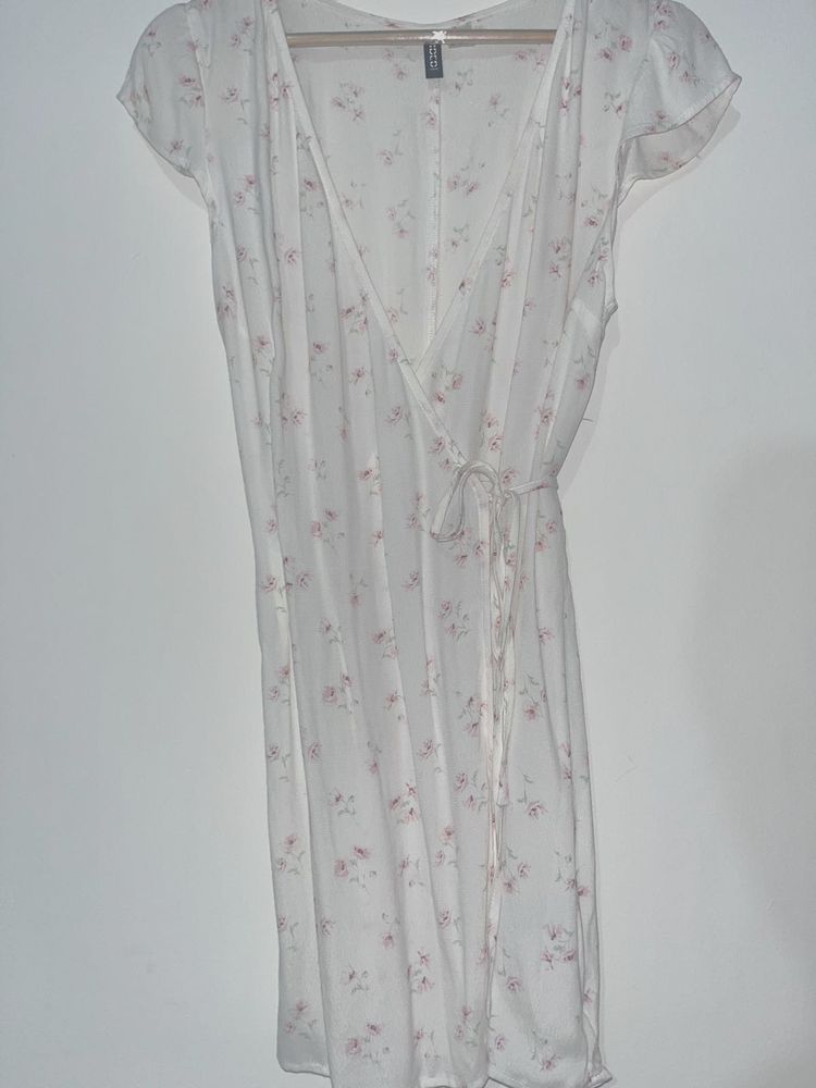 Floral Wrap Dress