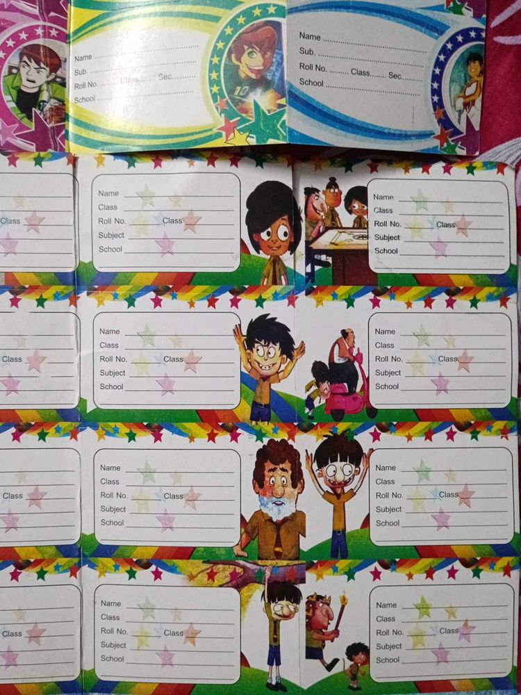 Sticker Name Plate