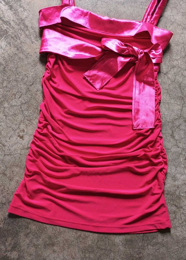 Hot Pink Party Dress