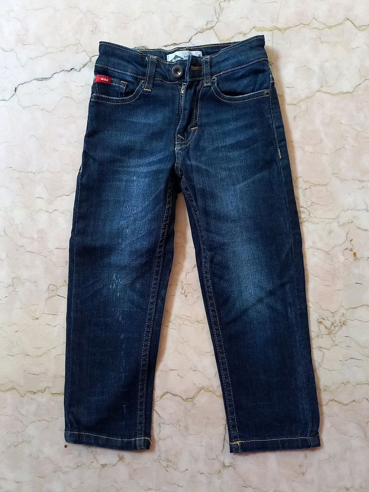 3 Y Boys Lee Cooper Dark Blue Jeans