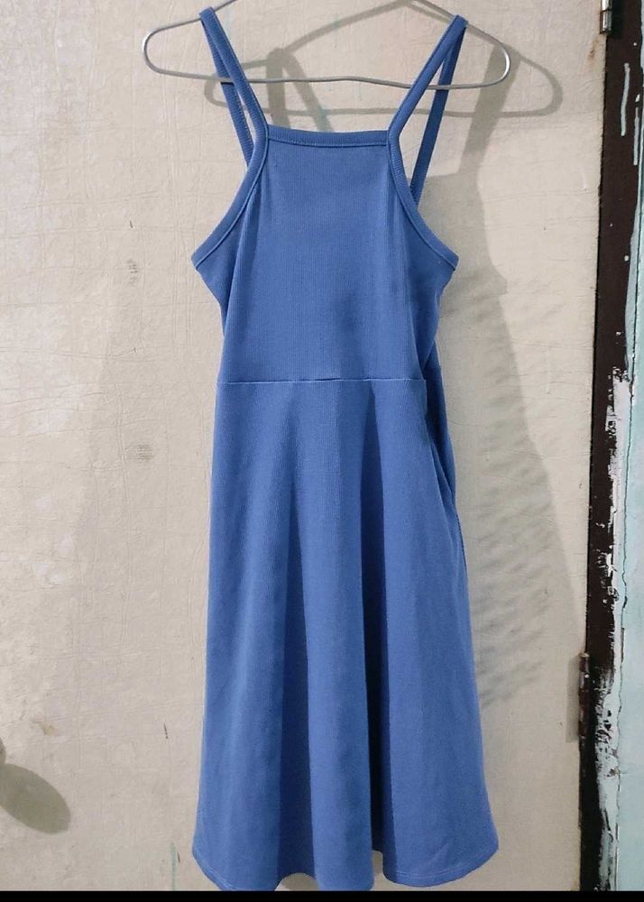 NOUN Blue Casual Dress