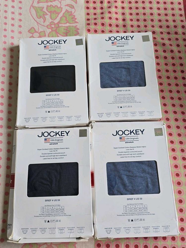Brand New Sealed Jockey USA ORIGINALS MEN Briefs M