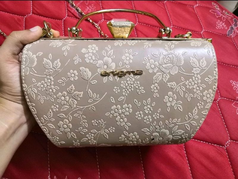 Enigma Brand - Beautifully Embossed New/Unused Party Clutch or Sling bag