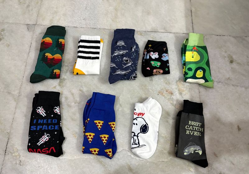 Funky Quirky Patterned Socks ( Price per pair)