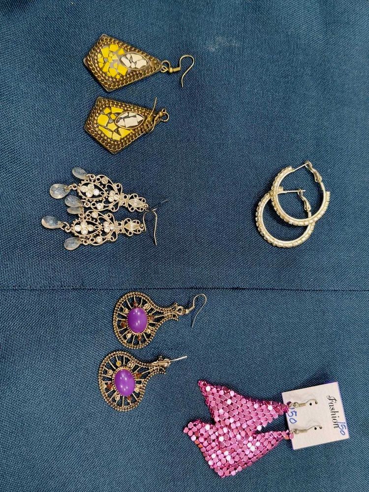 Set Of 5 Earings