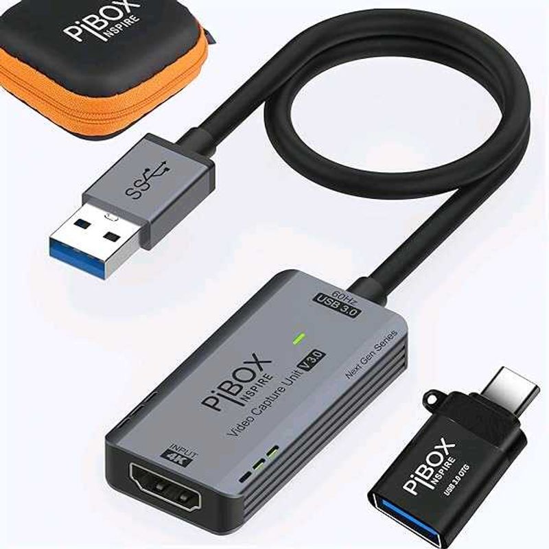 Upgraded Video Capture Card Cable GEN 3 60 FPS