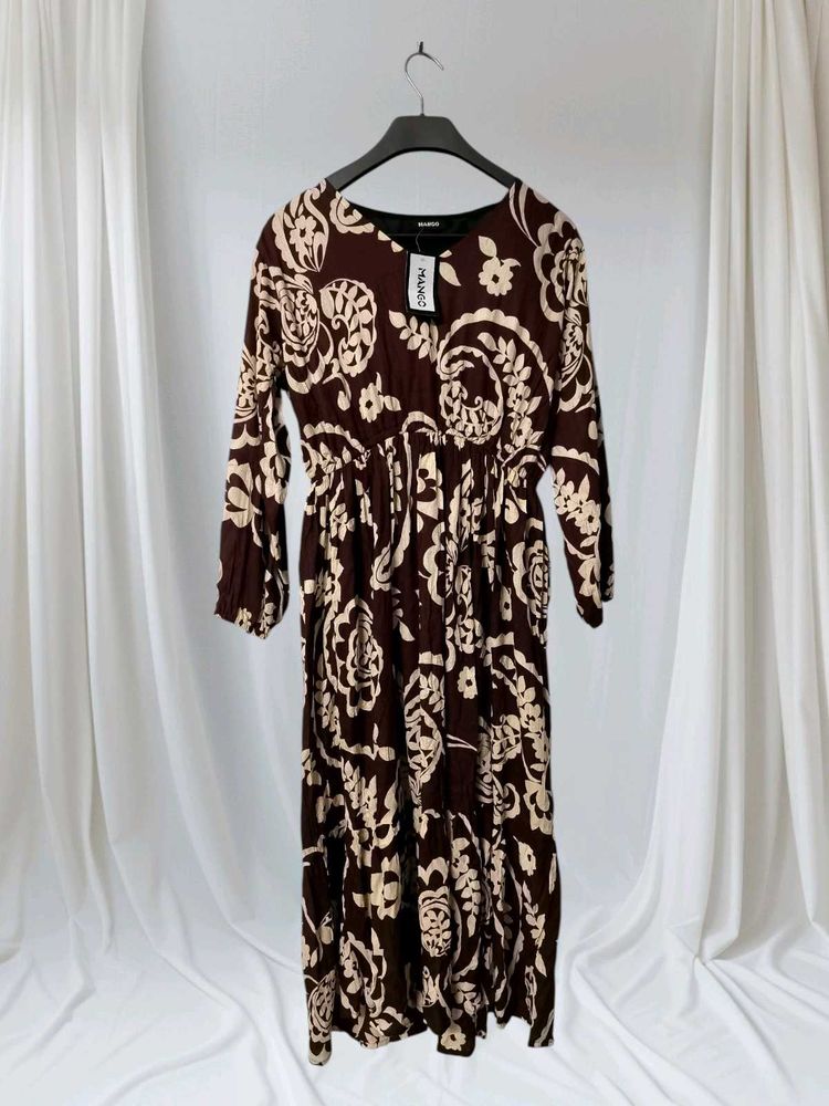 Mango New Beautiful Flower Print Maxi 👗