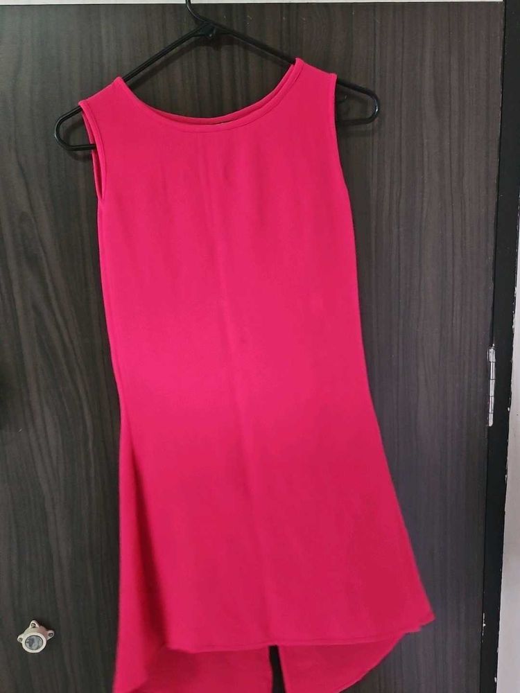 Pink Sleeveless Dress