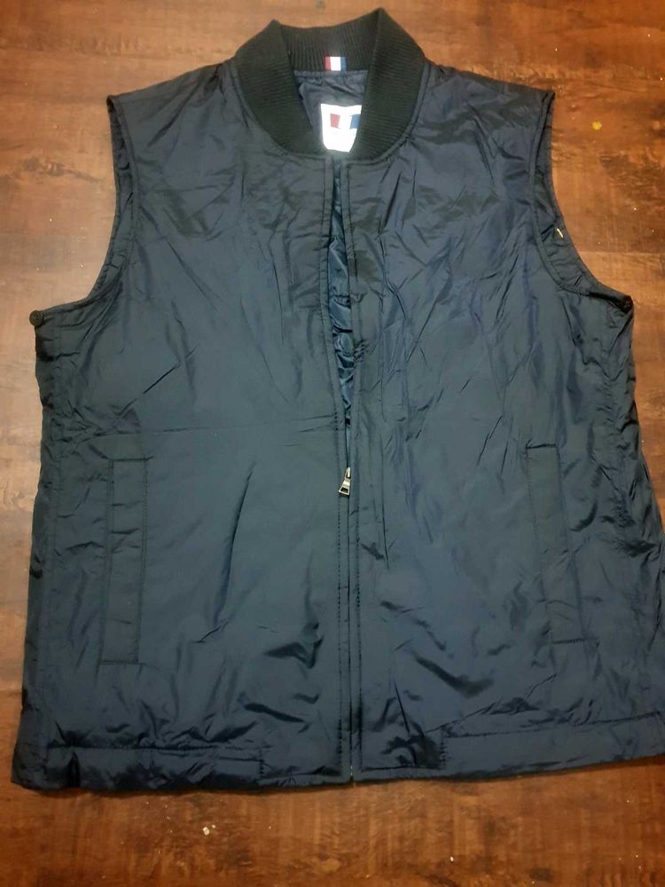 Stylish Navy Blue Vest