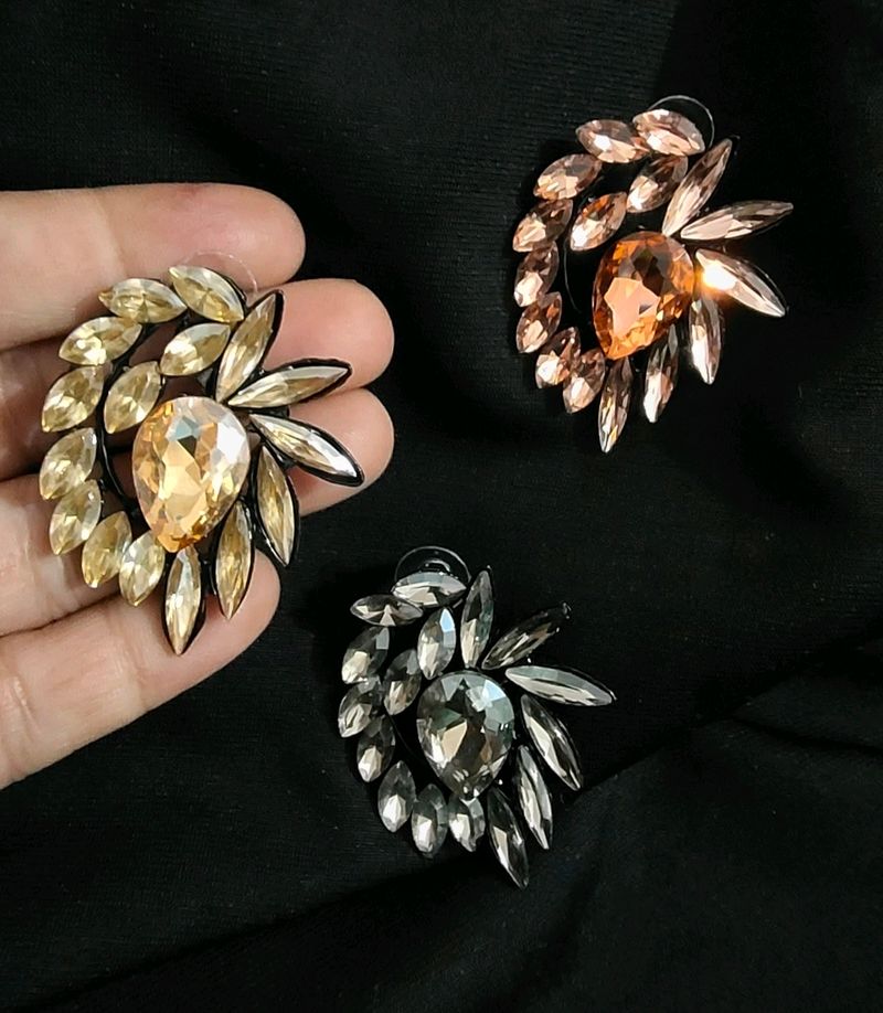 Statement Crystal Earrings