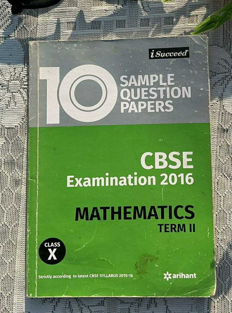 CBSE Class X Mathematics Sample Papers