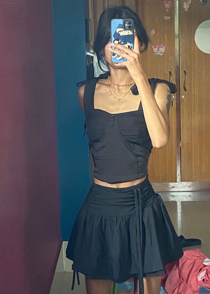 Korean skirt with tops