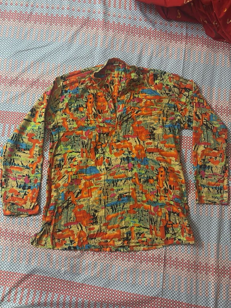 Colorful Printed Shirt