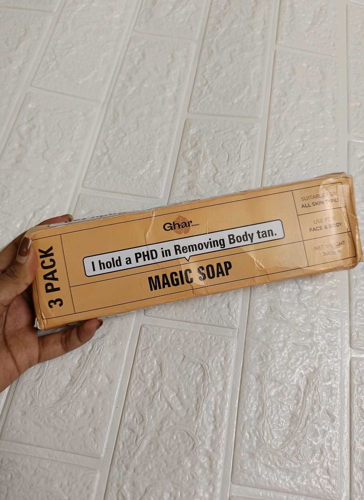 Ghar Magic Soap (3-Pack)
