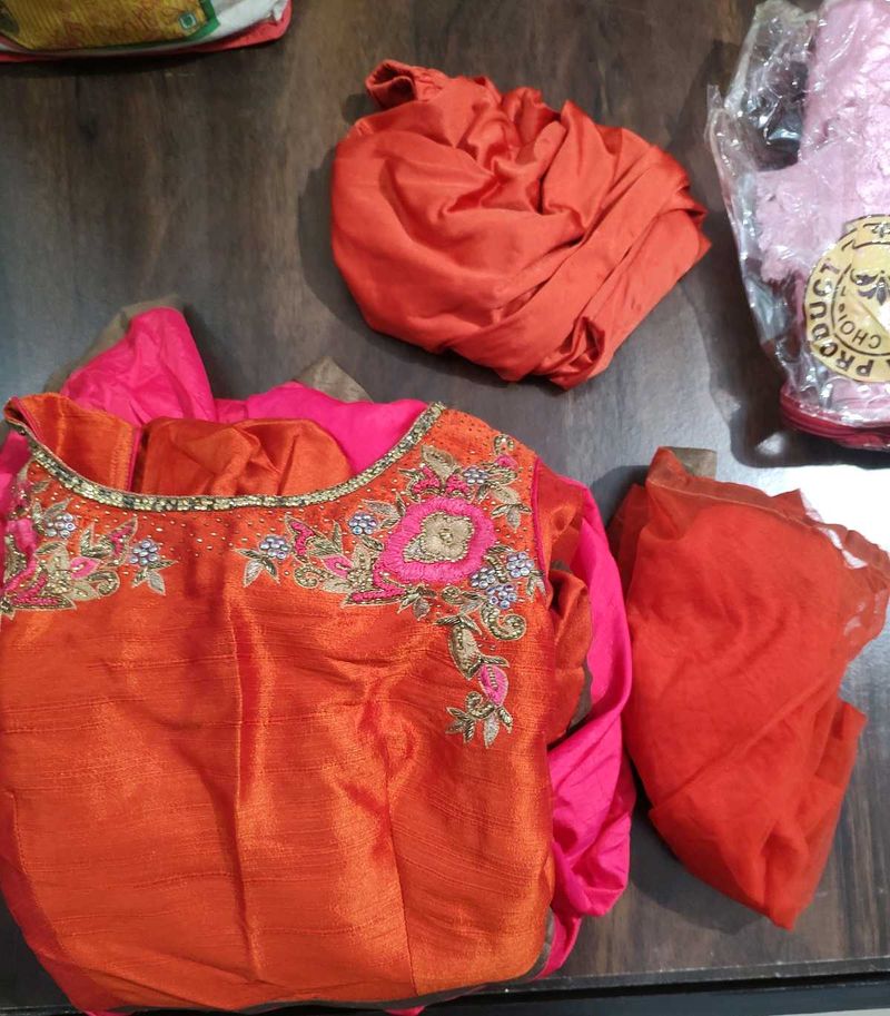 Embroidered Dress  gown