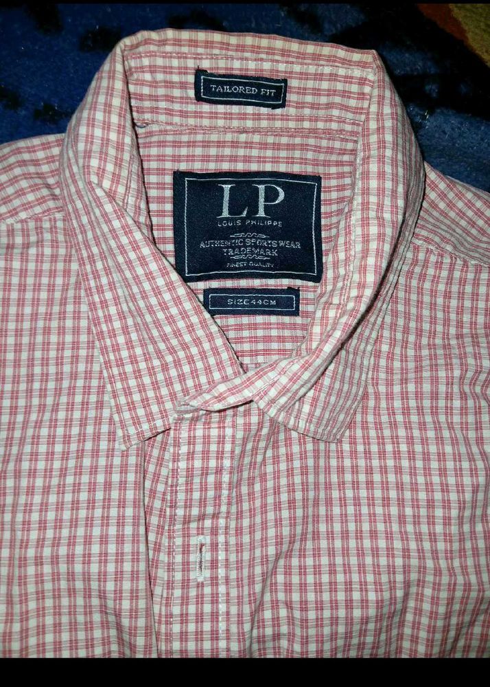 Louis Philipe Shirt Men, 44cm, New Condition
