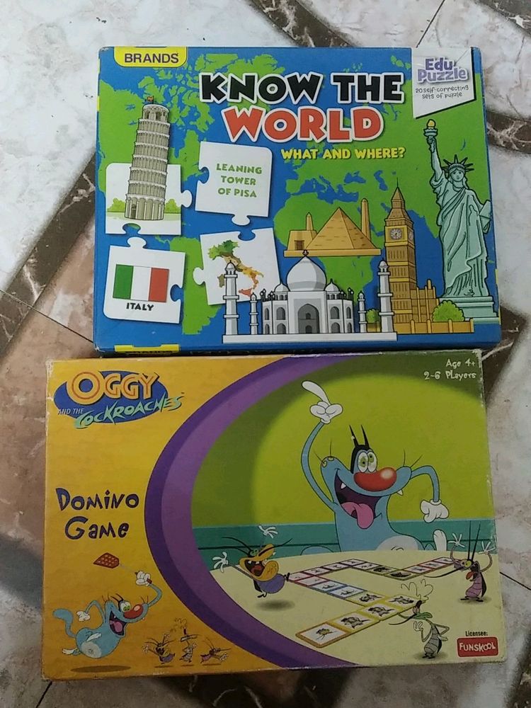 Puzzle &amp; Domino Game