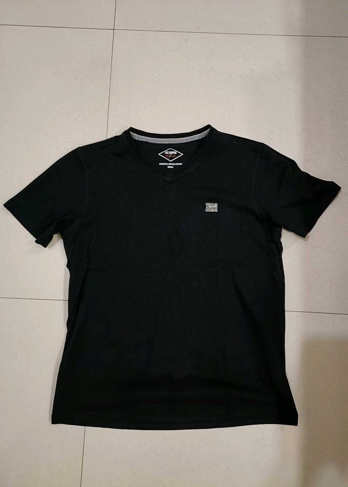 Authentic Lee Cooper Unisex TEE (BLACK)