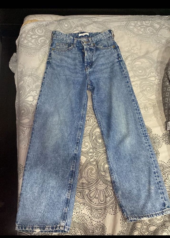 H&amp;M cropped jeans women