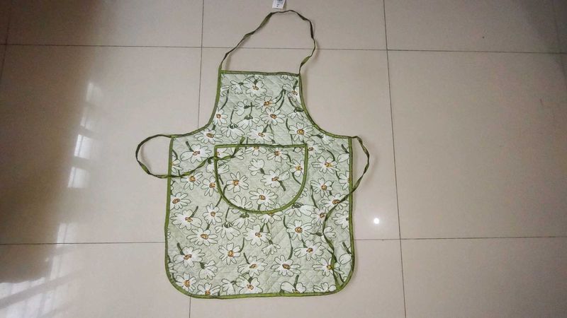 Floral Print Apron