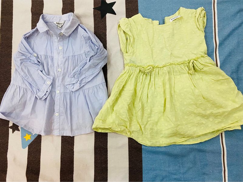 4 Cotton Frocks For Kids