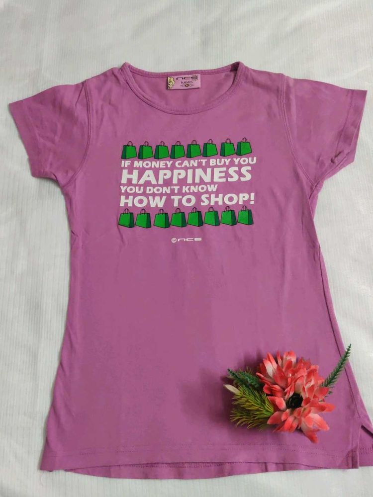 Cute Mauve Graphic Tee