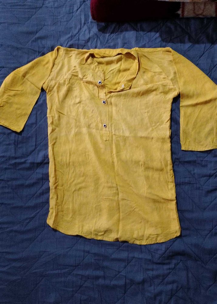 Vintage Mustard Tunic