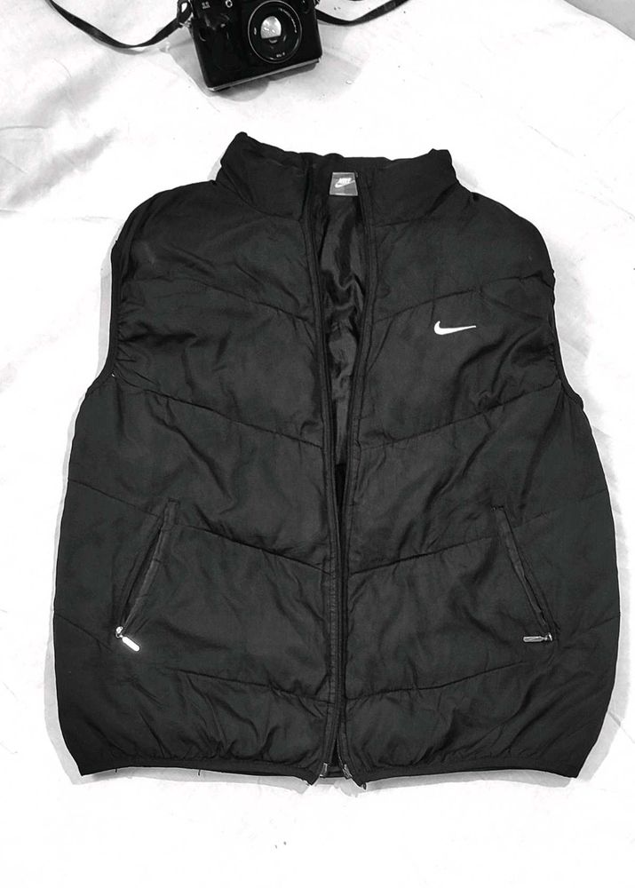 Nike Black Puffer Vest