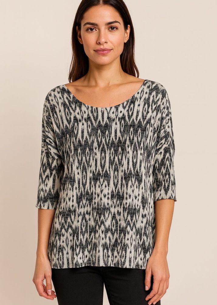 Patterned Tunic Top | Purchased from Thailand