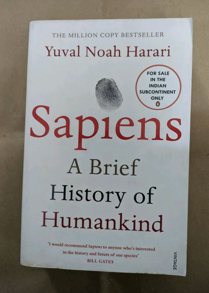 Sapiens By Yuval Noah Harari Orignal