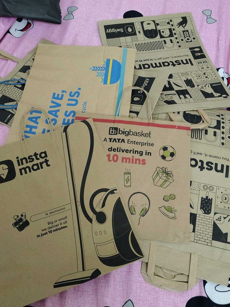 Paper bag mixed size